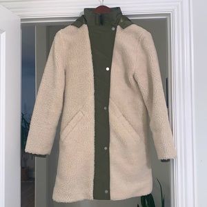 Like New Sherpa & Quilted Oversized Jacket